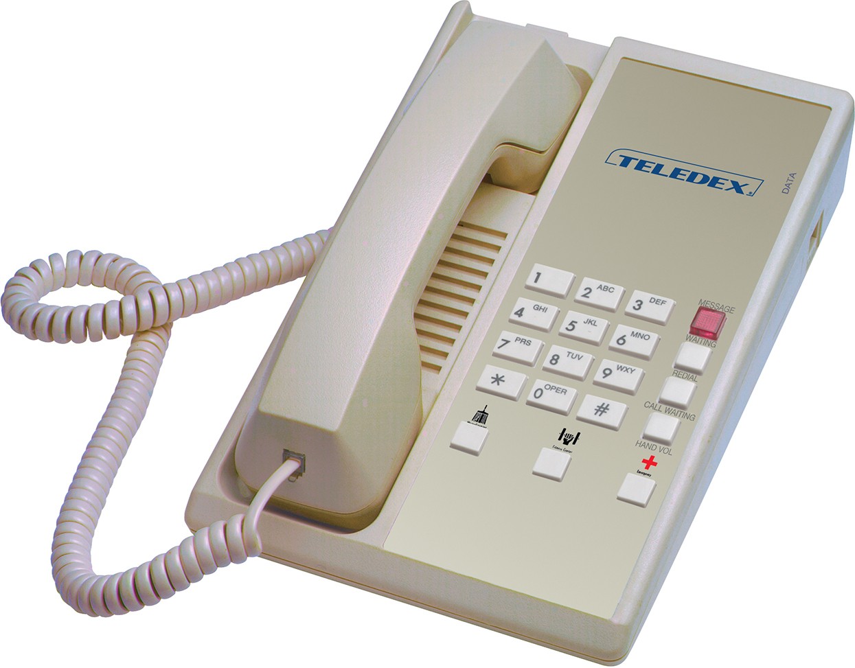 Teledex Diamond+3 Hotel Hospitality Telephone Ash DIA65739