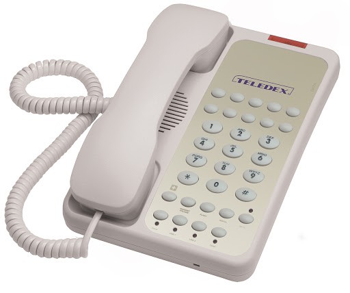 Teledex OPAL 2011 Two Line Guest Room Telephone OPL78259