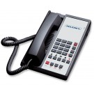 Teledex Diamond L2-5E 2 Line Guest Room Telephone Black DIA671591