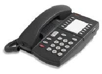 6408D+ Avaya Digital Feature Phone Black