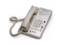 Teledex Diamond L2A 6 Two Line Guestroom Telephone Ash