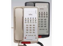 Scitec Aegis-10-08 Single Line Hotel Phone 10 Button Black 81002
