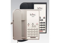 Scitec Aegis-3-09 Single Line Hotel Phone 3 Button Black 90302